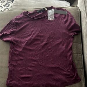 Alice + Olivia Deep Purple Tee